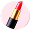 Red a lipstick.
